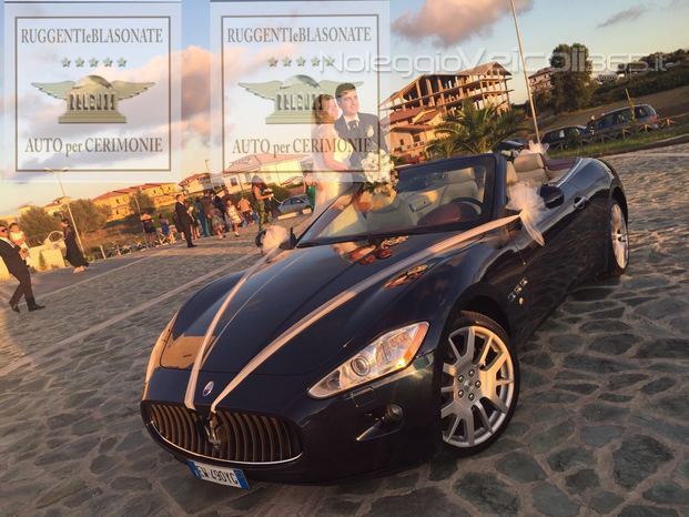 Ruggenti E Blasonate Wedding Garage Maserati Grancabrio